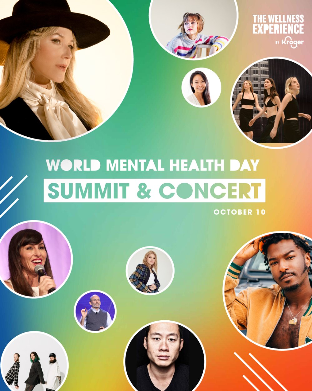 Celebrate World Mental Health Day With the Wellness Experience&rsquo;s Summit and Concert by Kroger and Jewel