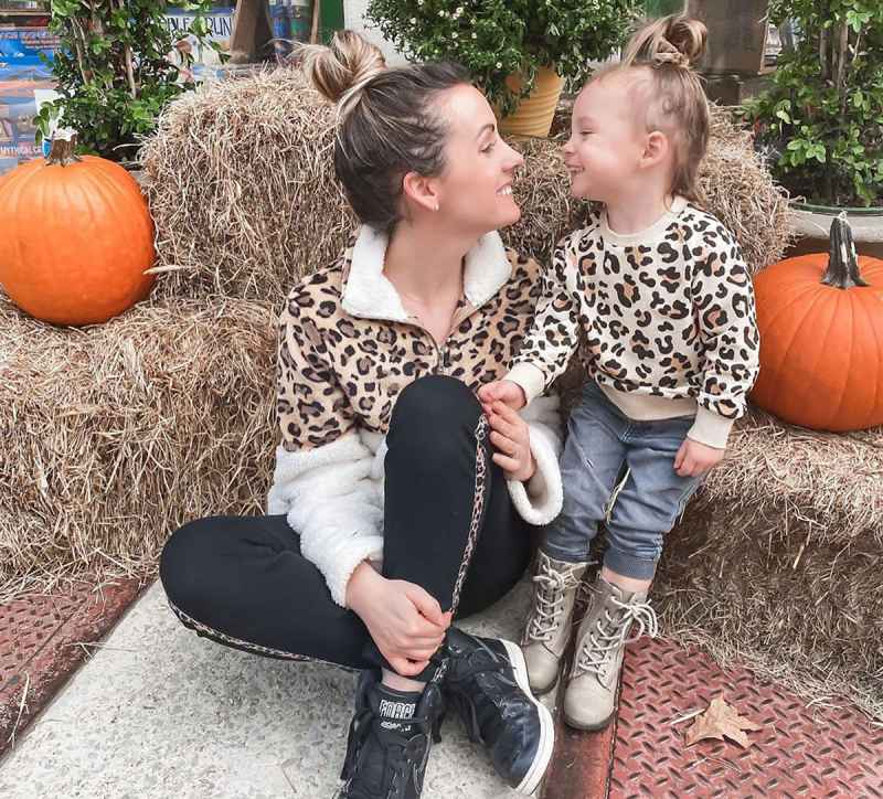 Carly Waddell and More Parents Visit Pumpkin Patches With Their Kids