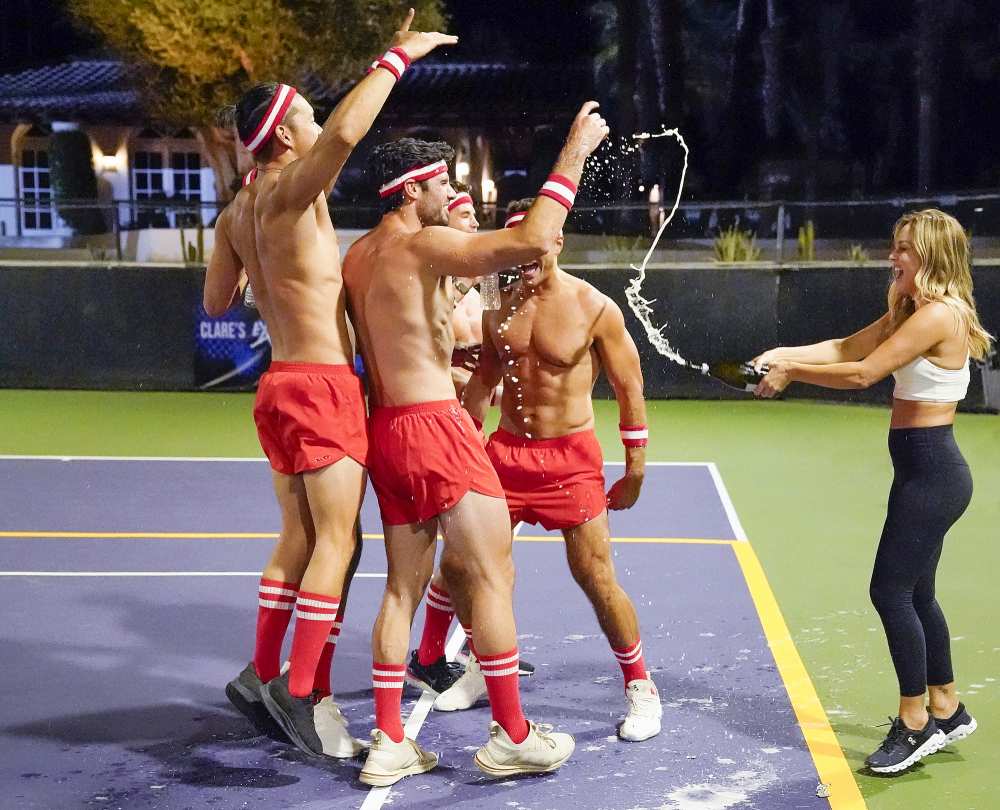 Clare Crawley Fires Back Criticism Bachelorette Strip Dodgeball Date With Receipts From Juan Pablo Galavis Season