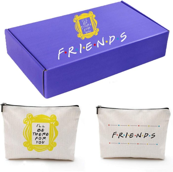 CoolGiftHome Friends Makeup Bag