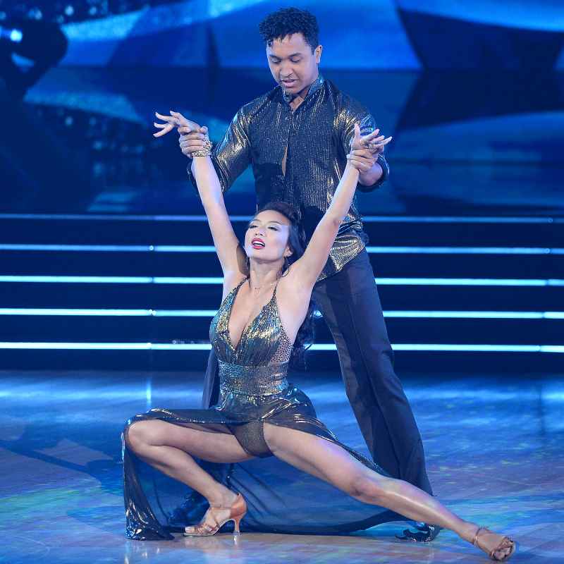 Jeannie Mai and Brandon Armstrong DWTS Recap October 26