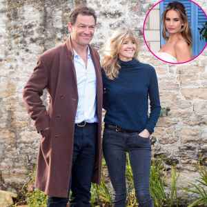 Dominic West and Catherine FitzGerald Joint Statement Lily James