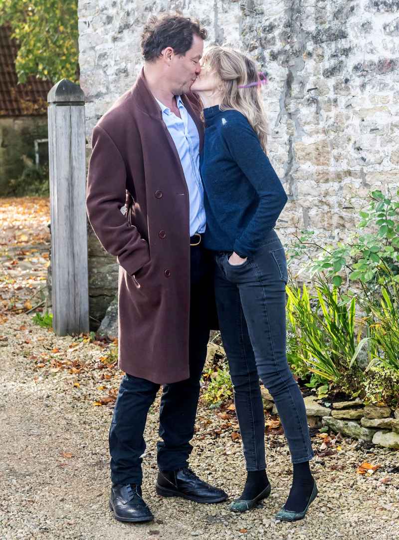 Dominic West and Catherine FitzGerald Statement Kiss PDA