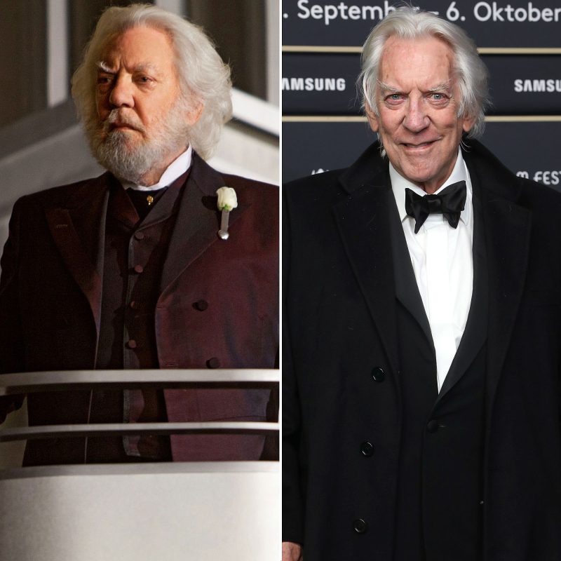 Donald Sutherland The Hunger Games Cast Where Are They Now