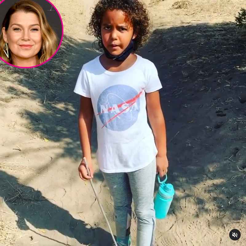 Ellen Pompeo’s Daughter and More Children Wearing Face Masks Amid Pandemic