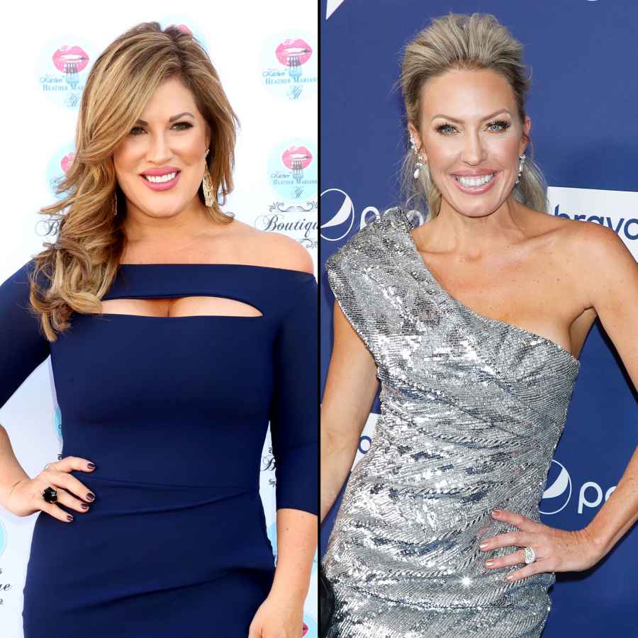 Emily Braunwyn Shade Every Time Vicki Gunvalson and Tamra Judge Threw Shade at the Real Housewives of Orange County Cast After Their Exits