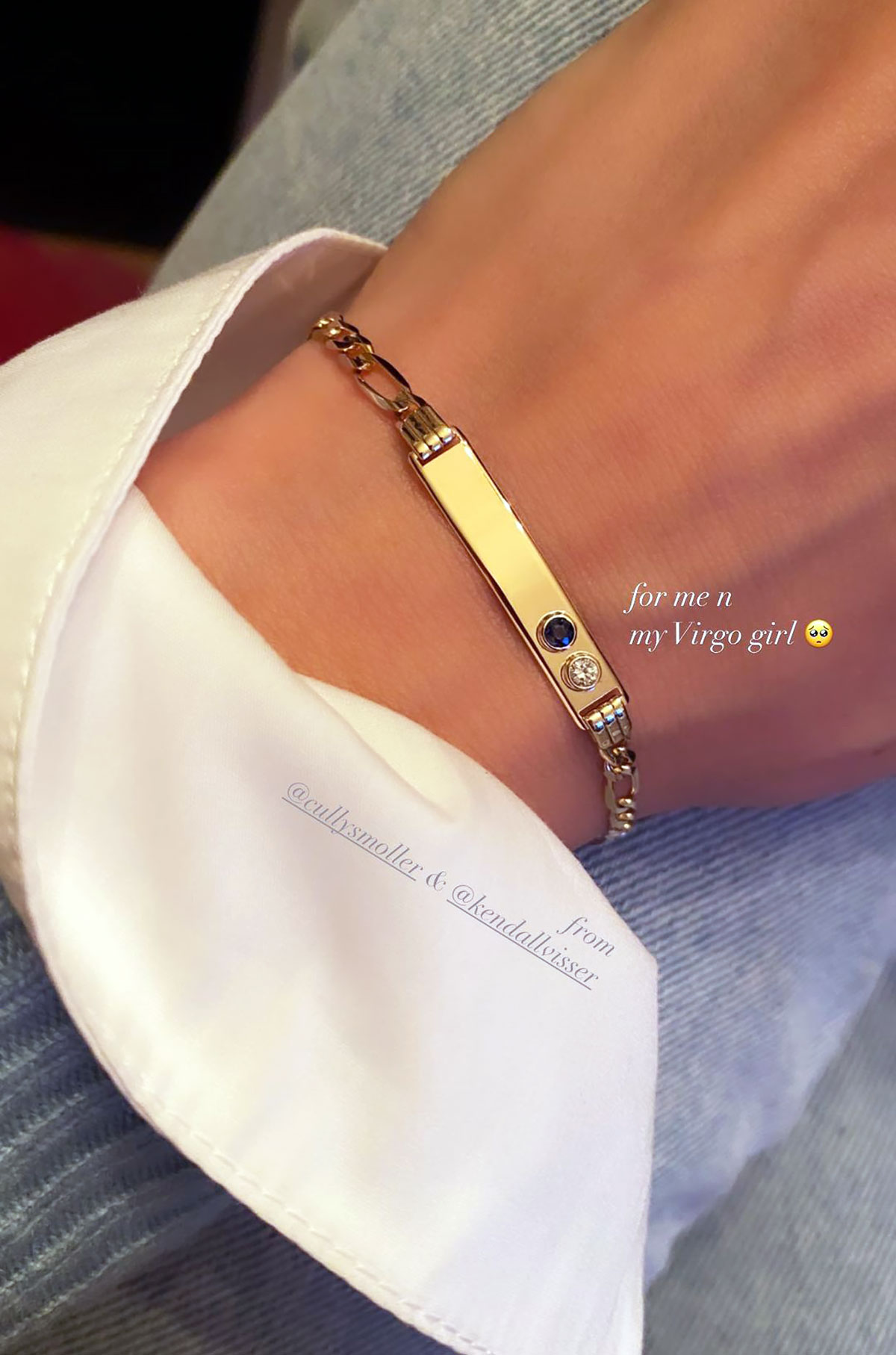 Gigi Hadid's Birthstone Bracelet in Honor of Her 'Virgo Girl