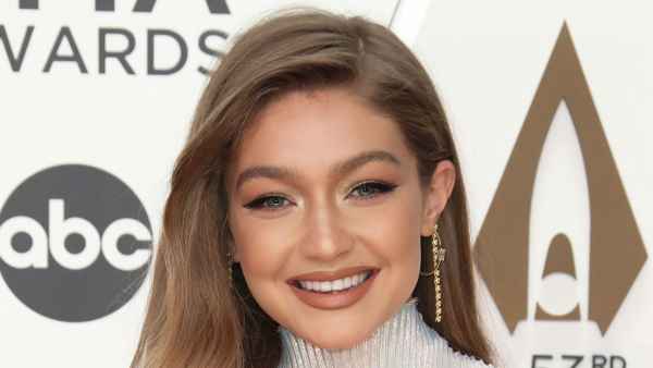 Gigi Hadid Debuts a Diamond 'Mama" Necklace a Week After Giving Birth