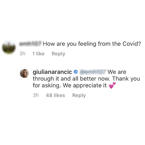 Giuliana Rancic Says Family Got Through COVID-19 After Testing Positive