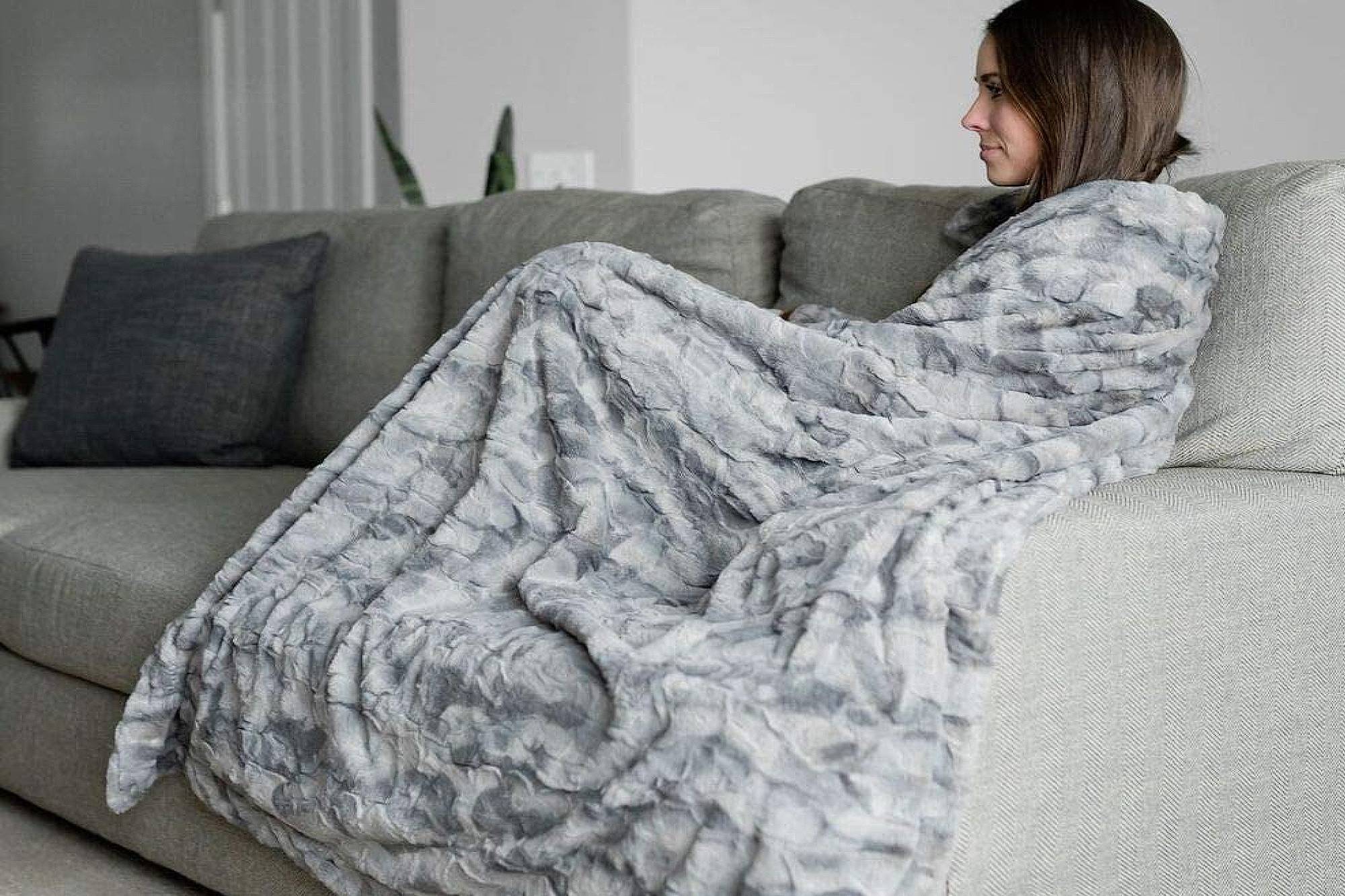 Prime Day Deal This Ultra Plush Throw Is 50 Off Right Now