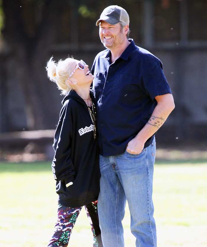 Gwen Stefani and Blake Shelton PDA at Griffith Park Gwen Stefani Talks About People Calling Blake Shelton Her Husband