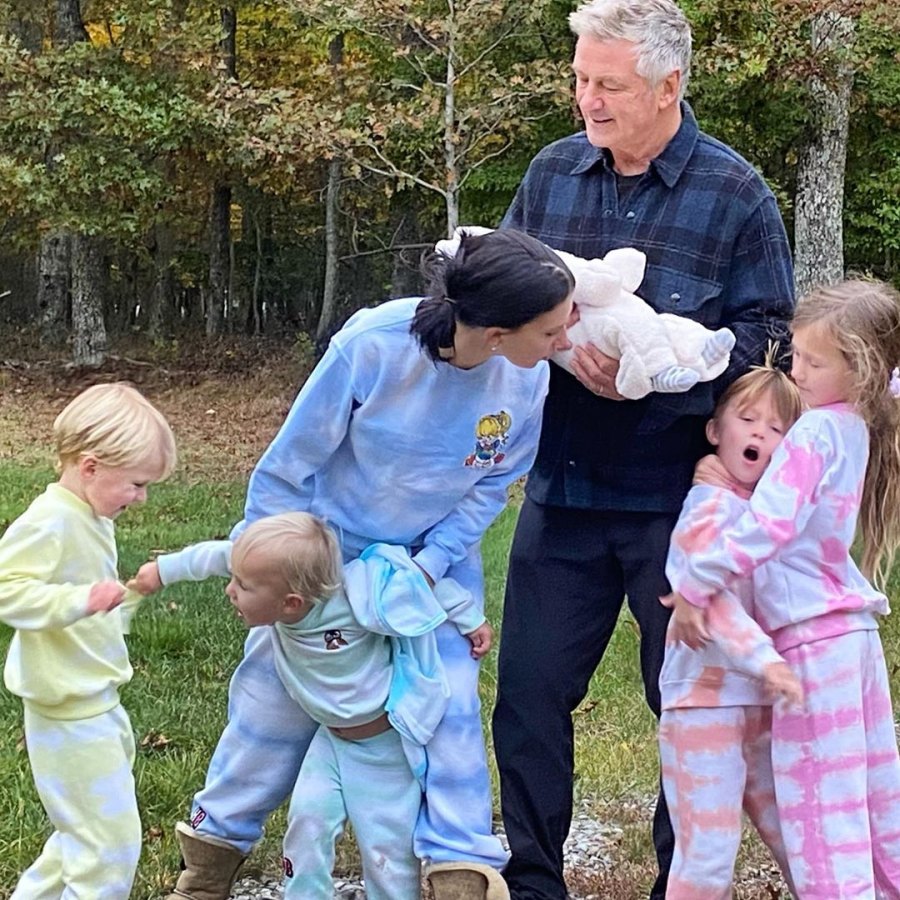 Hilaria Baldwin Jokes She Captured Chaotic Holiday Card Photo