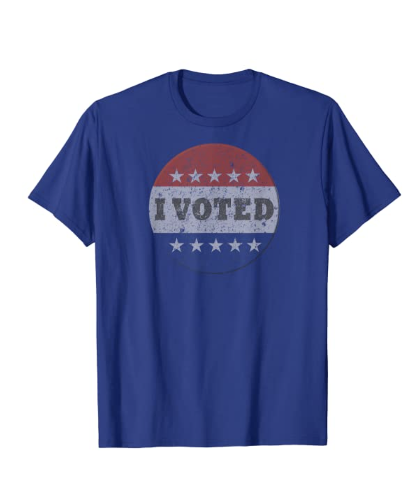 I Voted 2020 Vote Vintage Distressed T-Shirt