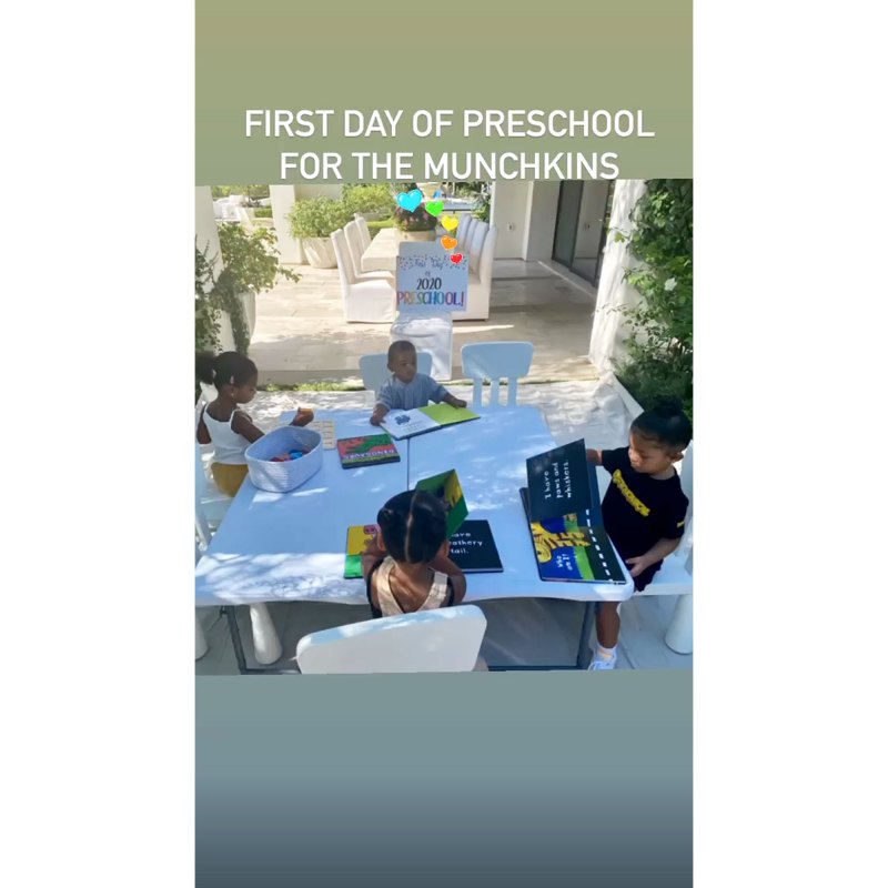 Stormi Webster Chicago West Psalm West and True Thompson Inside the Kardashian Jenner Kids First Day of Preschool
