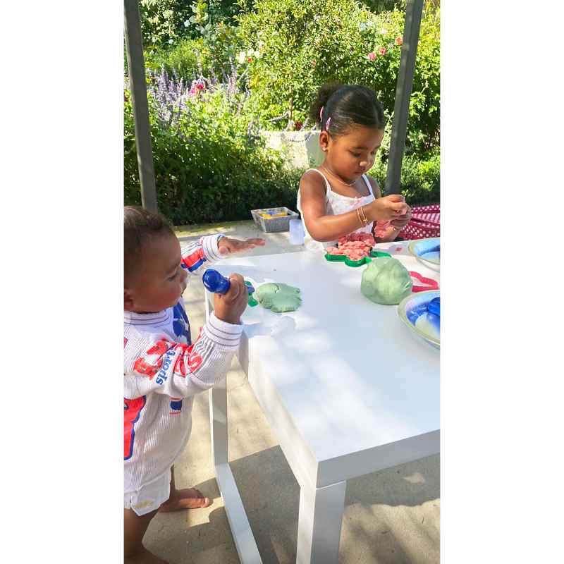 Psalm West and True Thompson Inside the Kardashian Jenner Kids First Day of Preschool