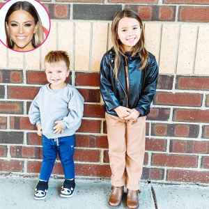 Jana Kramer Children Jace and Jolie Back To School Photo