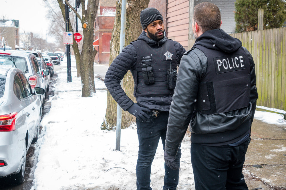 Jason Beghe How Chicago P D Will Tackle BLM Movement LaRoyce Hawkins