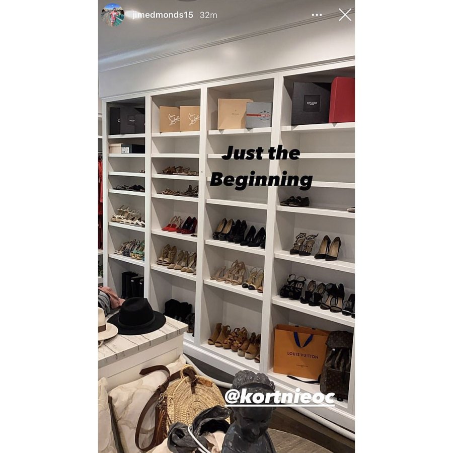 Jim Edmonds Girlfriend Kortnie OConnor Moves Her Clothes Into Closet Meghan King Designed Before Split