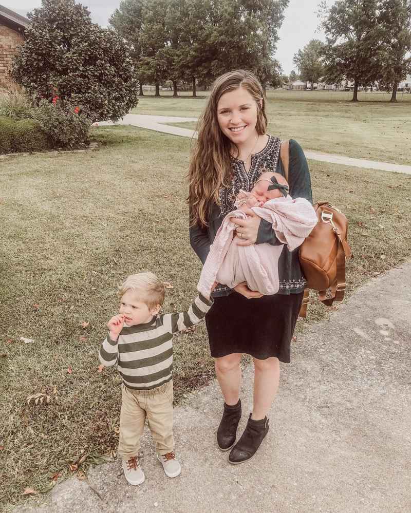 Joy-Anna Duggar Defends How She Held Daughter in Family Photo