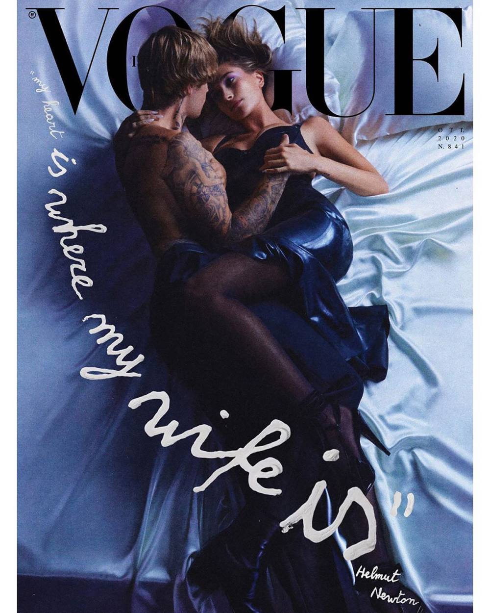 Justin Bieber and Hailey Baldwin Cover 'Vogue Italia' &mdash; and It's Hot!