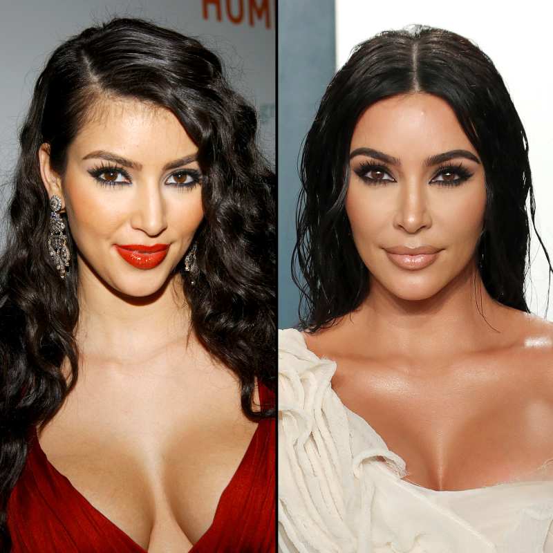 Kim Kardashian Keeping Up With the Kardashians Cast Season 1 Season 19 Then Now