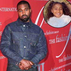 Kanye West Smiles Singing With His Daughter North During Sunday Service