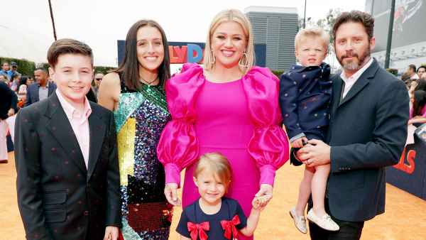 Kelly Clarkson and Brandon Blackstock and Children at Ugly Dolls Premiere Kelly Clarkson Details How Her Kids Are Adjusting Amid Brandon Blackstock Divorce