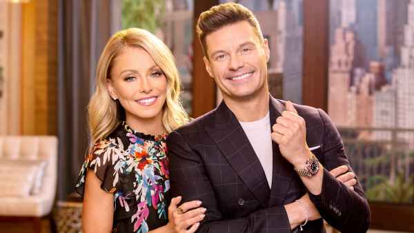 Kelly Ripa Hosts Live Alone Says Ryan Seacrest Doesnt Have COVID-19