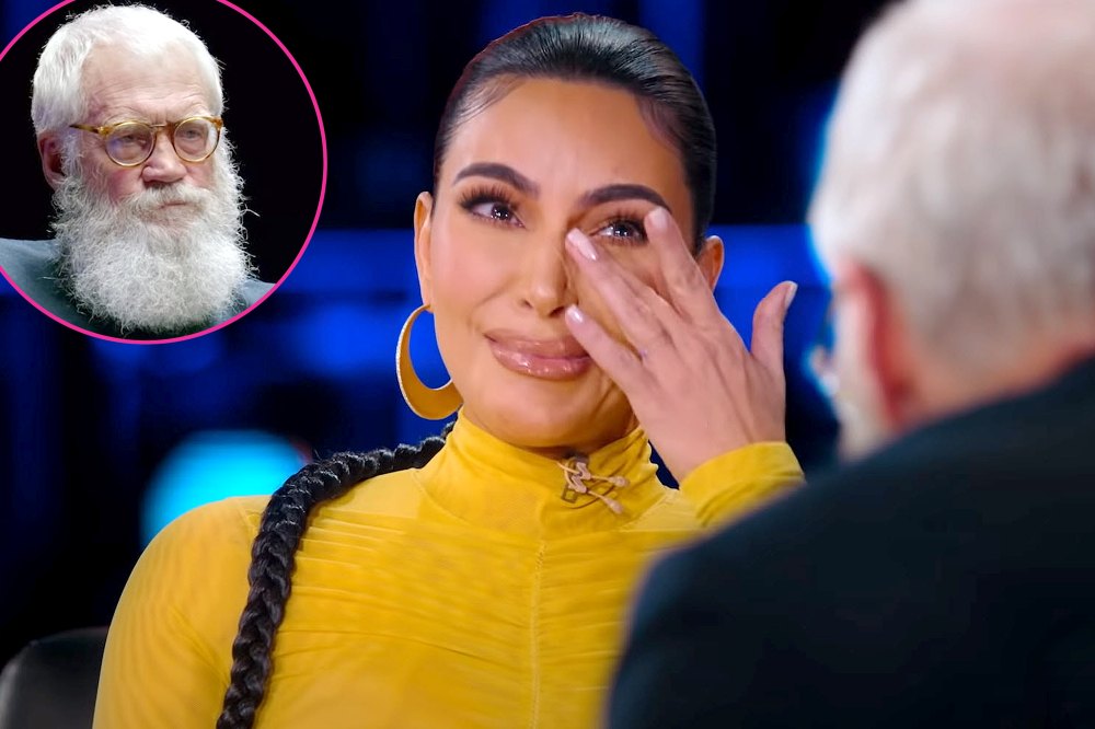 Kim Kardashian Breaks Down Crying David Letterman Interview