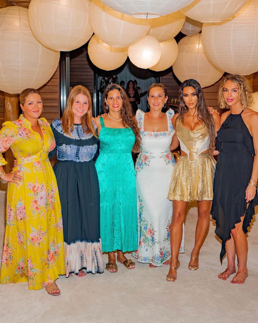 princess polly baby blue dress Kim Kardashian wears a bizarre illusion dress designed to look like her own  body main image 0