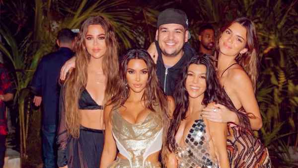 Kim Kardashian 40th Birthday Party Private Island Family Kourtney Kylie Rob