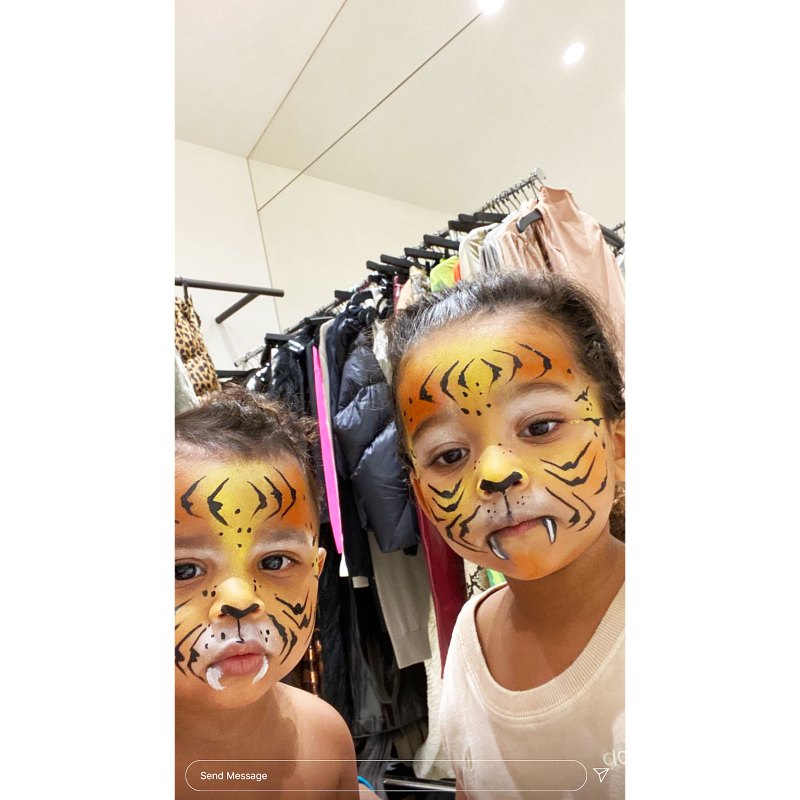 Kim Kardashian Rocks Tiger King Halloween Looks With Her Kids and Jonathan Cheban