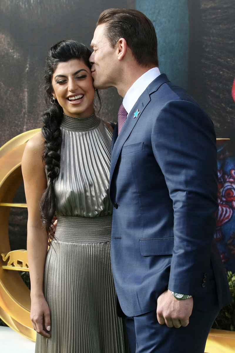 Kiss at Doolittle Premiere John Cena and Shay Shariatzadeh Relationship Timeline