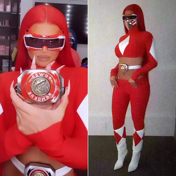 Kylie Jenner Power Ranger Costumes Is Crazy Sexy