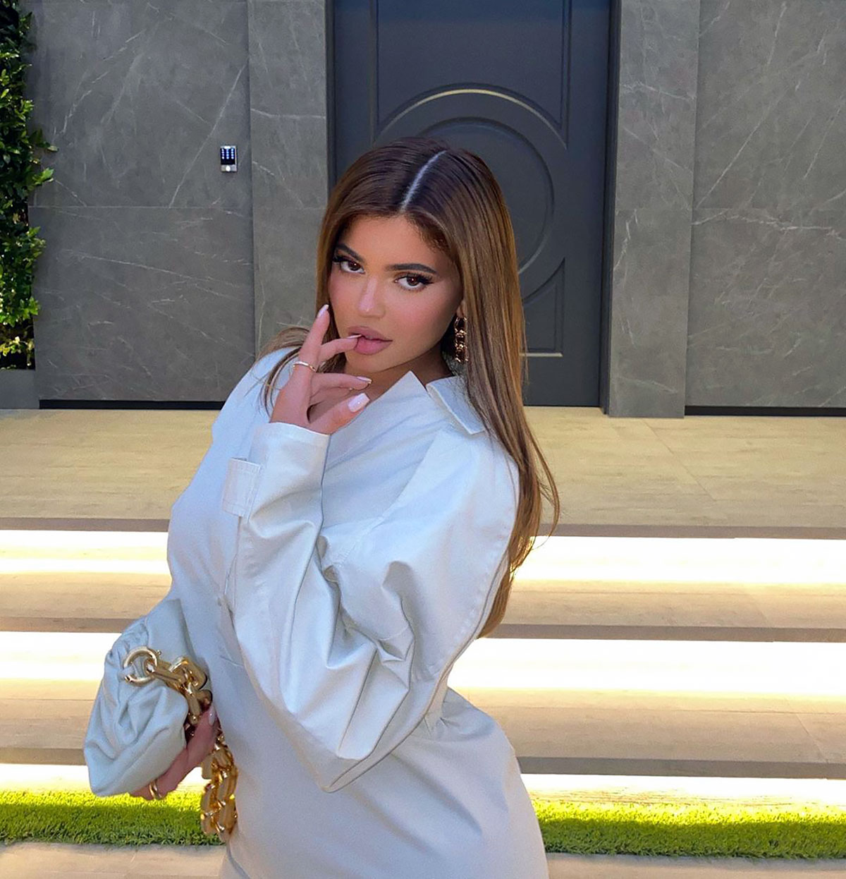 Kylie Jenner Puts Her Curves on Full Display in a Barely There Bodysuit