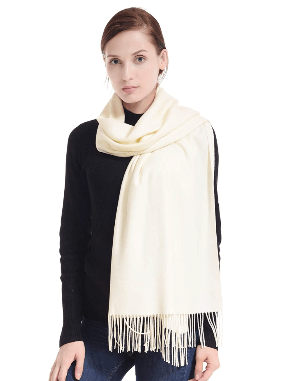 LERDU Women's Cashmere Shawls Wraps Scarf