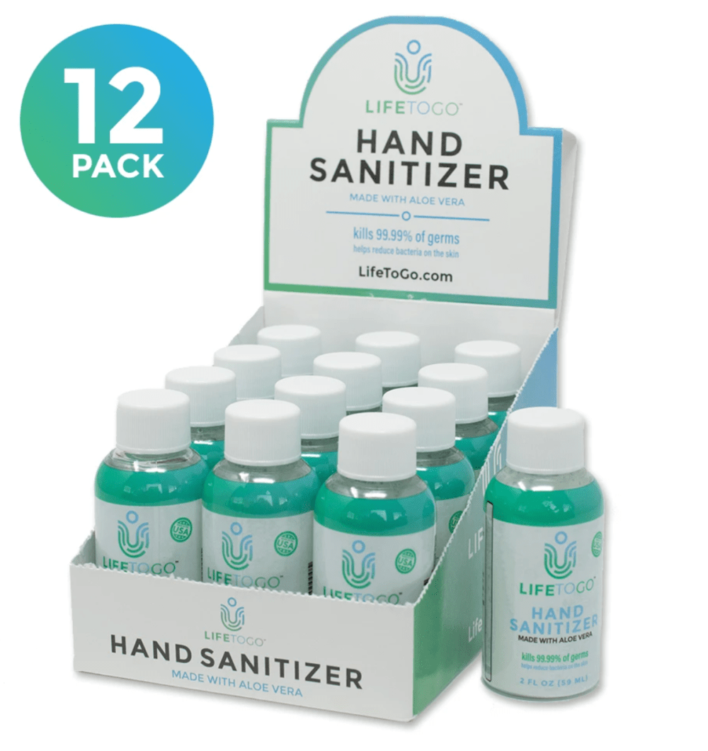 LifeToGo - 2oz. Hand Sanitizer with Aloe Vera