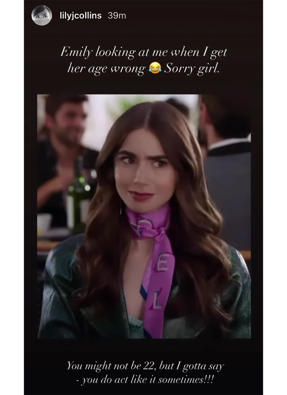 Faux Pas! Lily Collins Was &lsquo;Wrong&rsquo; About &lsquo;Emily in Paris&rsquo; Character&rsquo;s Age