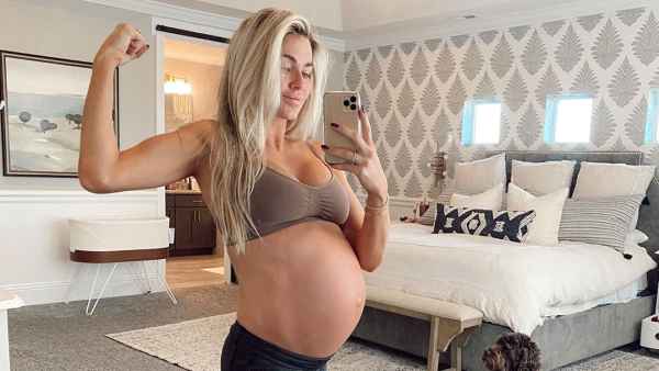 Lindsay Arnold Pregnant Working Out 38 Weeks Into Her Pregnancy