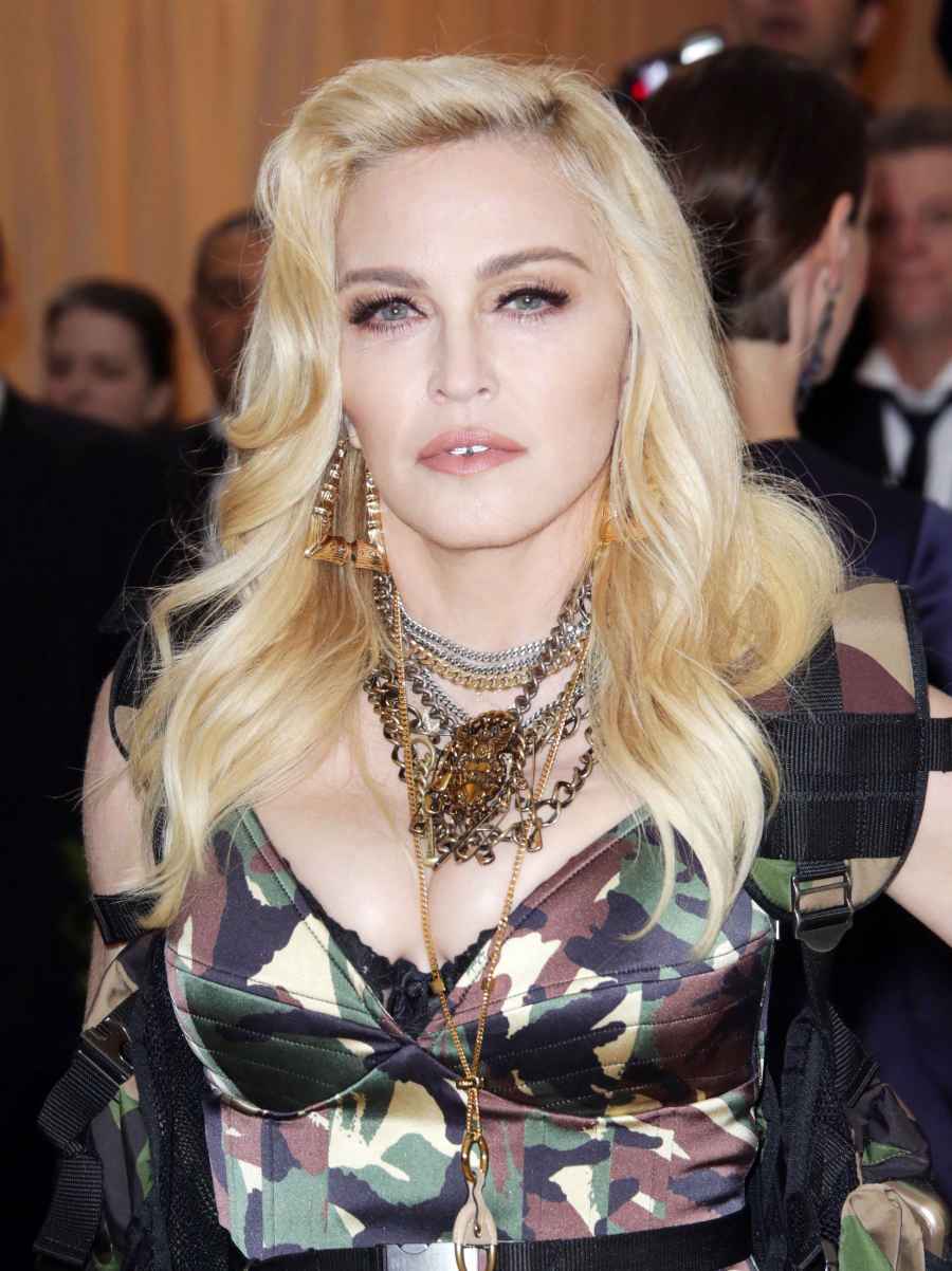 Madonna, 62, Is the Latest Star to Debut Pink Strands