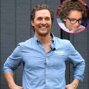 Matthew McConaughey 12-Year-Old Son Levi Looks Just Like Dad