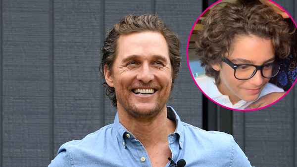 Matthew McConaughey 12-Year-Old Son Levi Looks Just Like Dad
