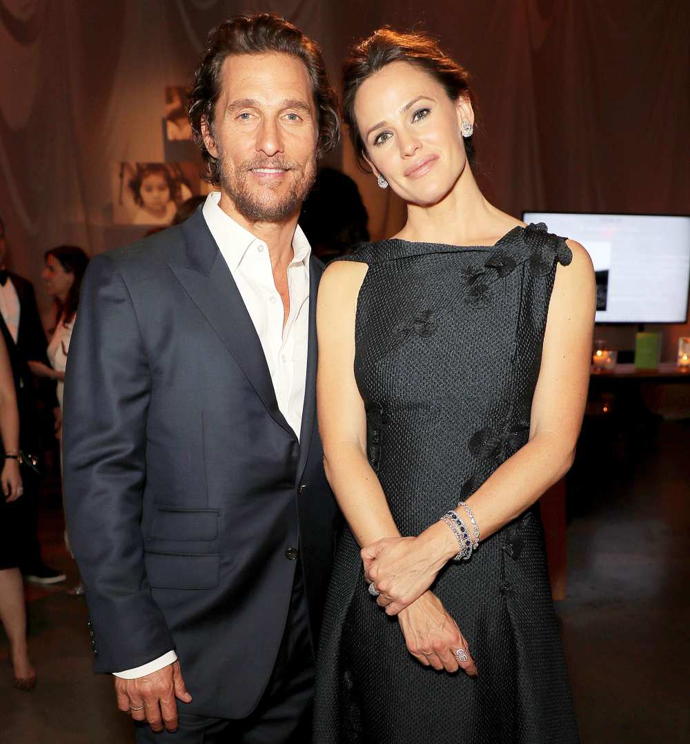 Matthew McConaughey and Jennifer Garner attend The Fifth Annual Baby2Baby Gala Matthew McConaughey Helped Jennifer Garner Find Time to Pump on Dallas Buyers Club Set