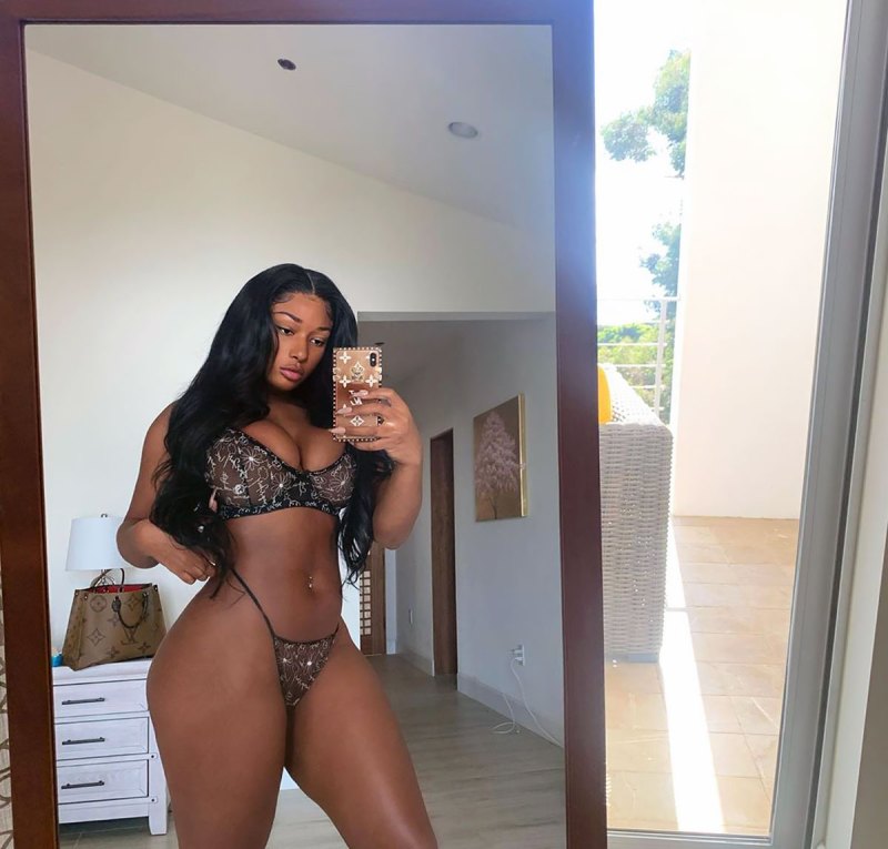 Megan Thee Stallion Shows Off Her New Savage x Fenty Lingerie Set