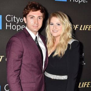 Daryl Sabara and Meghan Trainor attend the City Of Hope Spirit Of Life Gala Meghan Trainor Is Pregnant And Expecting First Child With Husband Daryl Sabara
