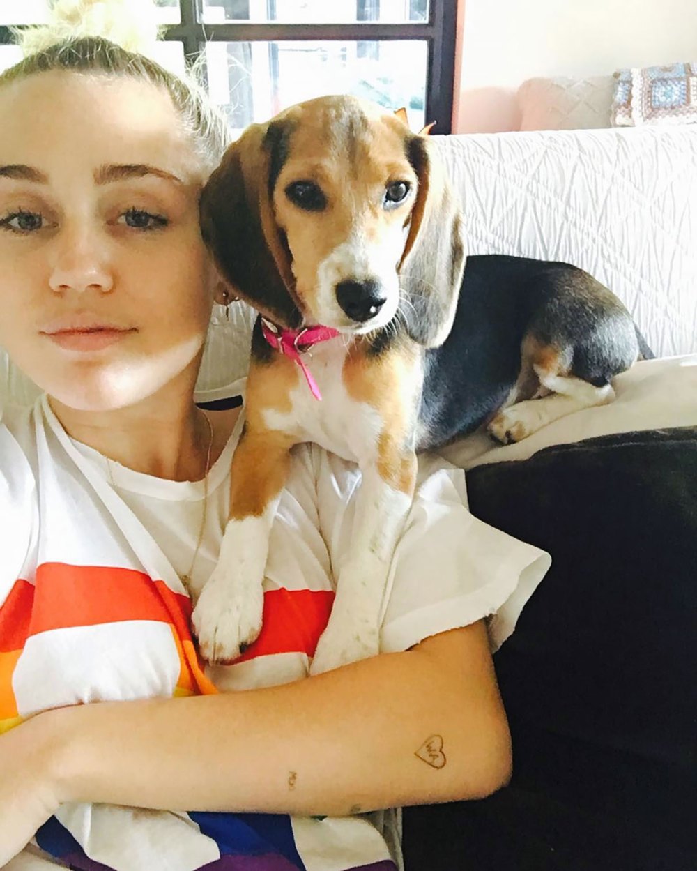 Miley Cyrus Says Her Dog Was Electrocuted on ‘The Voice’ Set But Is ‘Fine’ Now