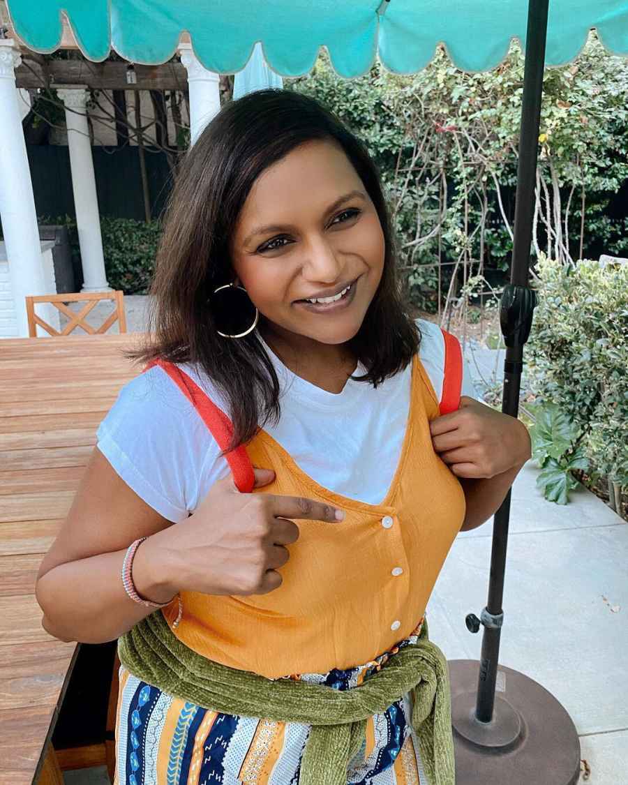 Mindy Kaling Dresses Up Never Have I Ever Character Halloween