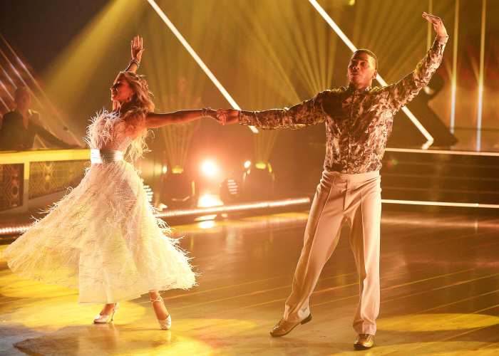 Daniella Karagach and Nelly on Dancing With the Stars Nelly Reveals How Much Weight He Has Lost on Dancing With the Stars