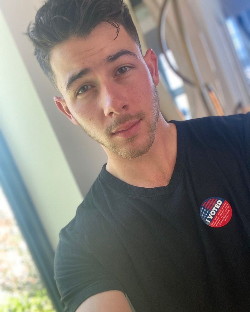 Nick Jonas voted