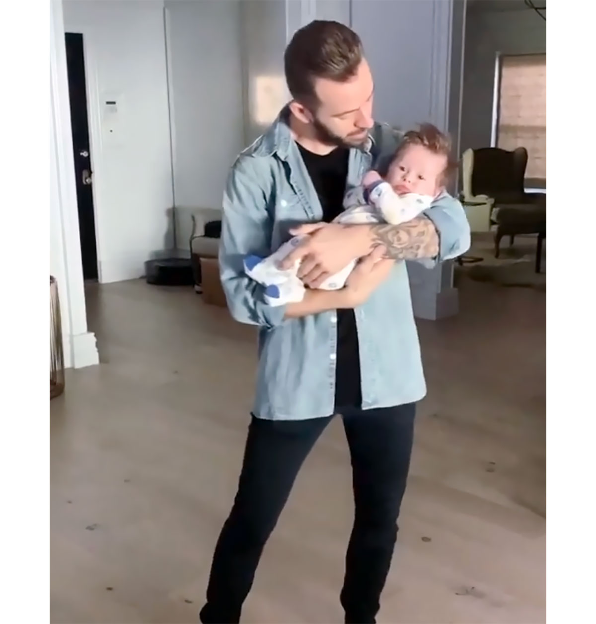 Dancing With Dad! See Nikki Bella and Artem Chigvintsev’s Son Matteo’s Pics